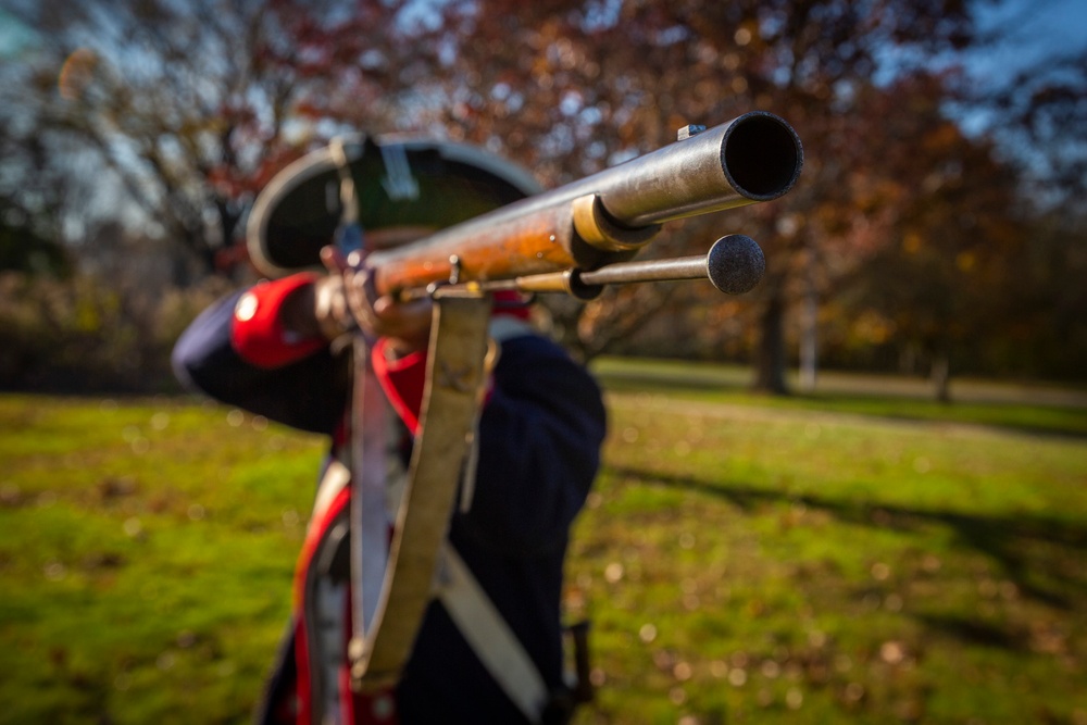 Soldier with 1st New Jersey Continental Regiment