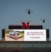 Co. B, 2-135th GSAB Huskers Memorial Stadium flyover practice