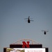 Co. B, 2-135th GSAB Huskers Memorial Stadium flyover practice