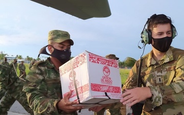Hurricane Iota support to Colombia