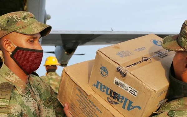 Hurricane Iota support to Colombia