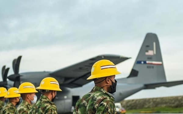 Hurricane Iota support to Colombia