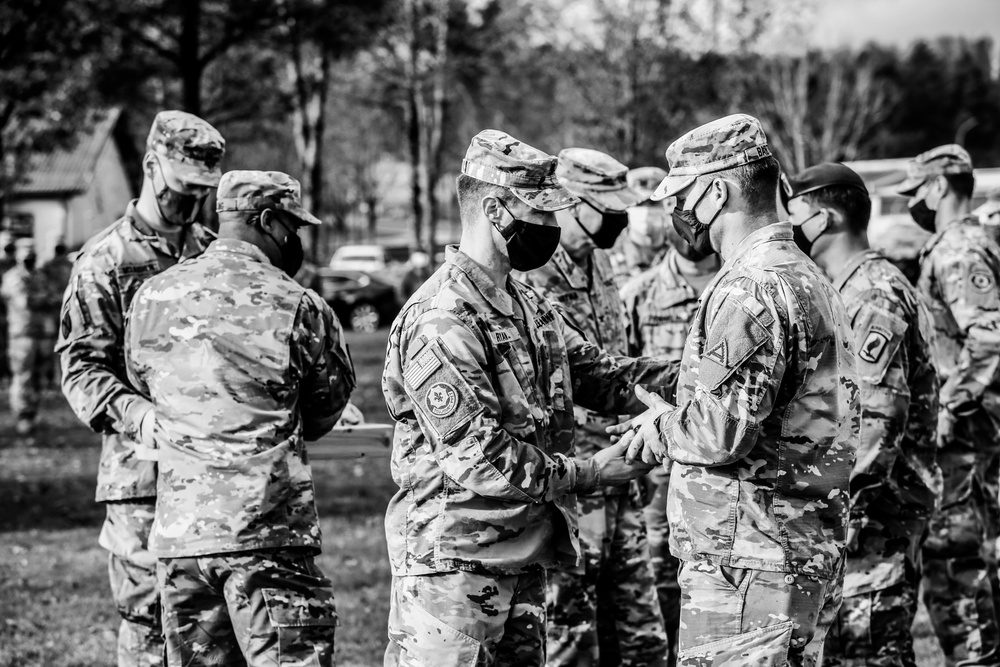 U.S. Army Soldiers participate in EIB/ESB Competition at Hohenfels