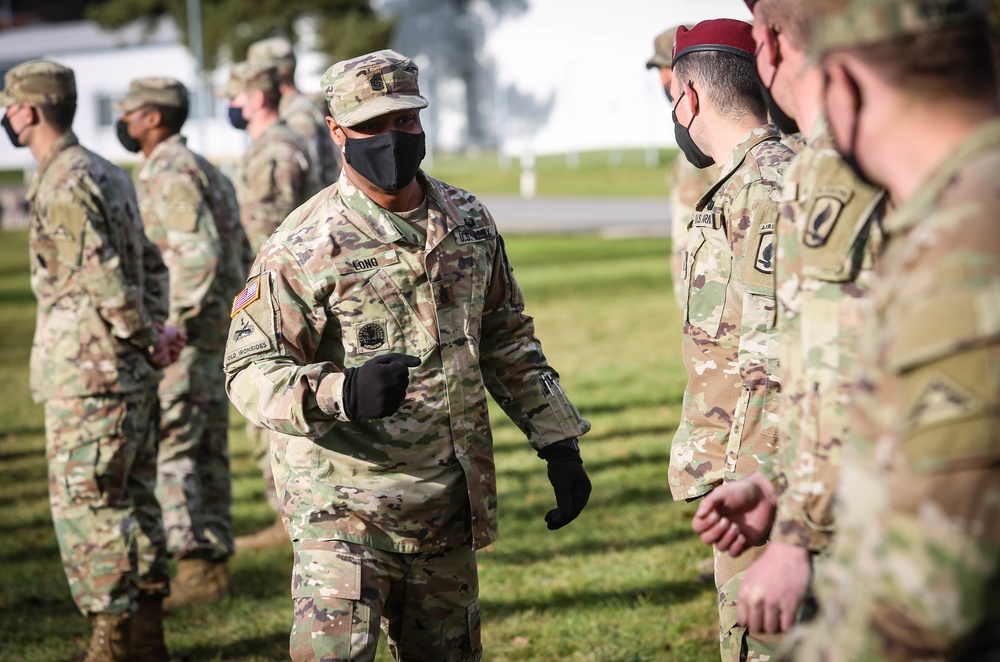 U.S. Army Soldiers participate in EIB/ESB Competition at Hohenfels