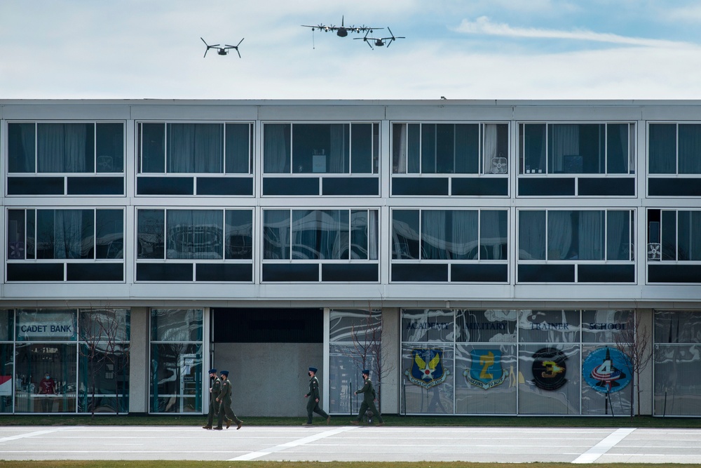 U.S. Air Force Academy Flyover Formations November 2020