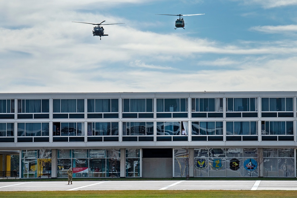 U.S. Air Force Academy Flyover Formations November 2020