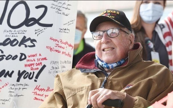 171st Celebrates World War II Veteran’s 102nd Birthday