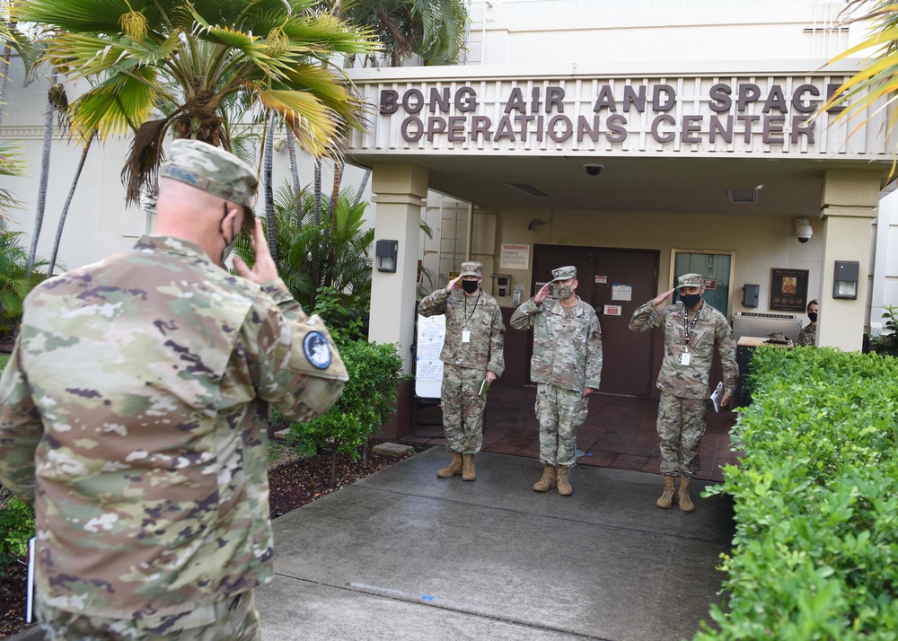 Chief of Space Operations visits Pacific Air Forces during first trip to Indo-Pacific