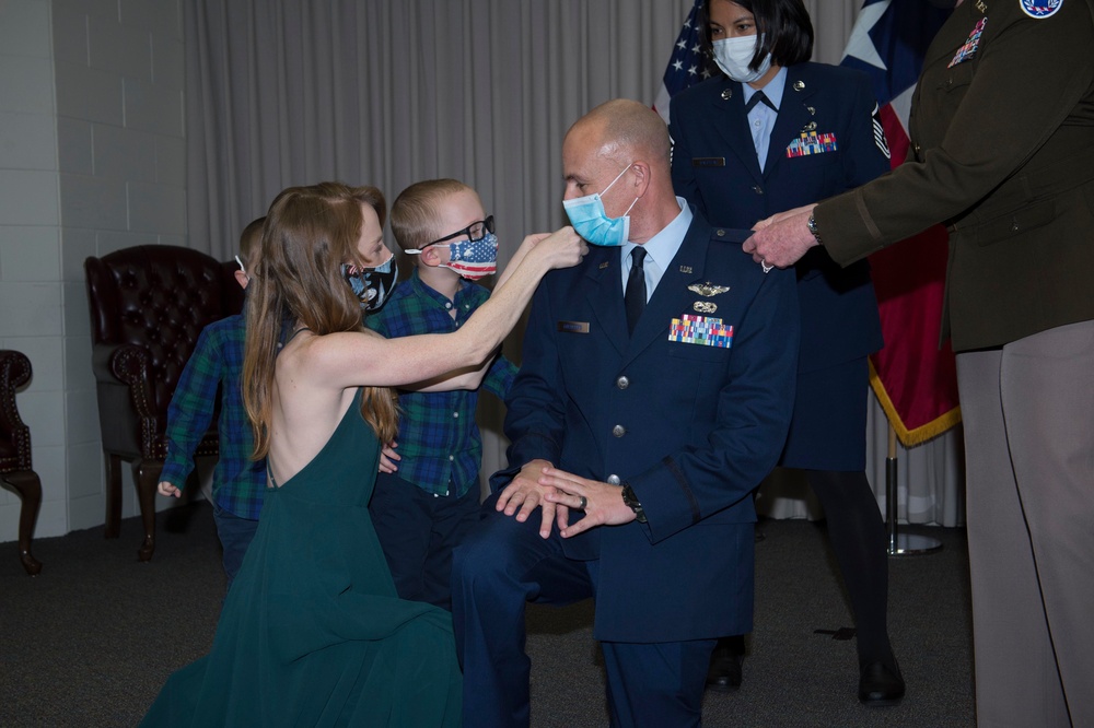 Promotion of Lt. Col. Alex &quot;STOIKY&quot; Goldberg