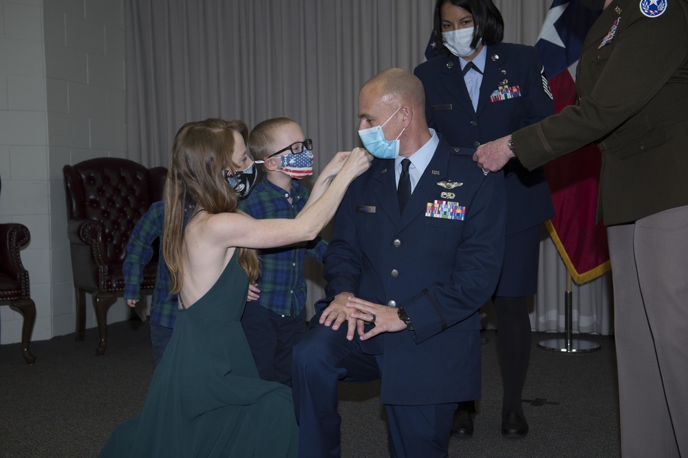 Promotion of Lt. Col. Alex &quot;STOIKY&quot; Goldberg