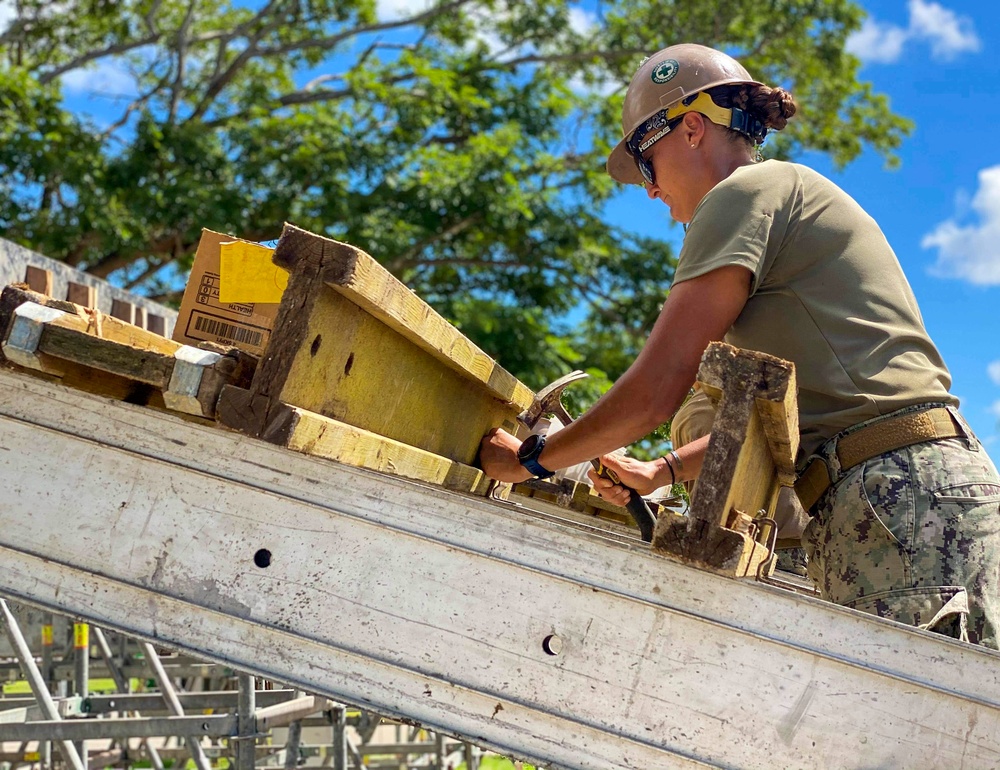 Seabees Provide Construction Support to Naval Base Guam