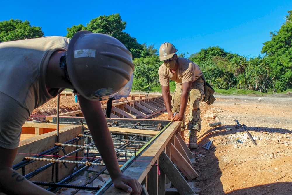 Seabees Provide Construction Support to Naval Base Guam