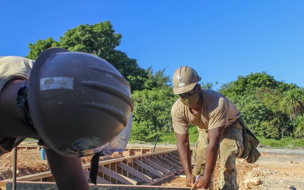 Seabees Provide Construction Support to Naval Base Guam