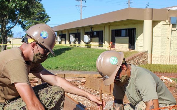 Seabees Provide Construction Support to Naval Base Guam