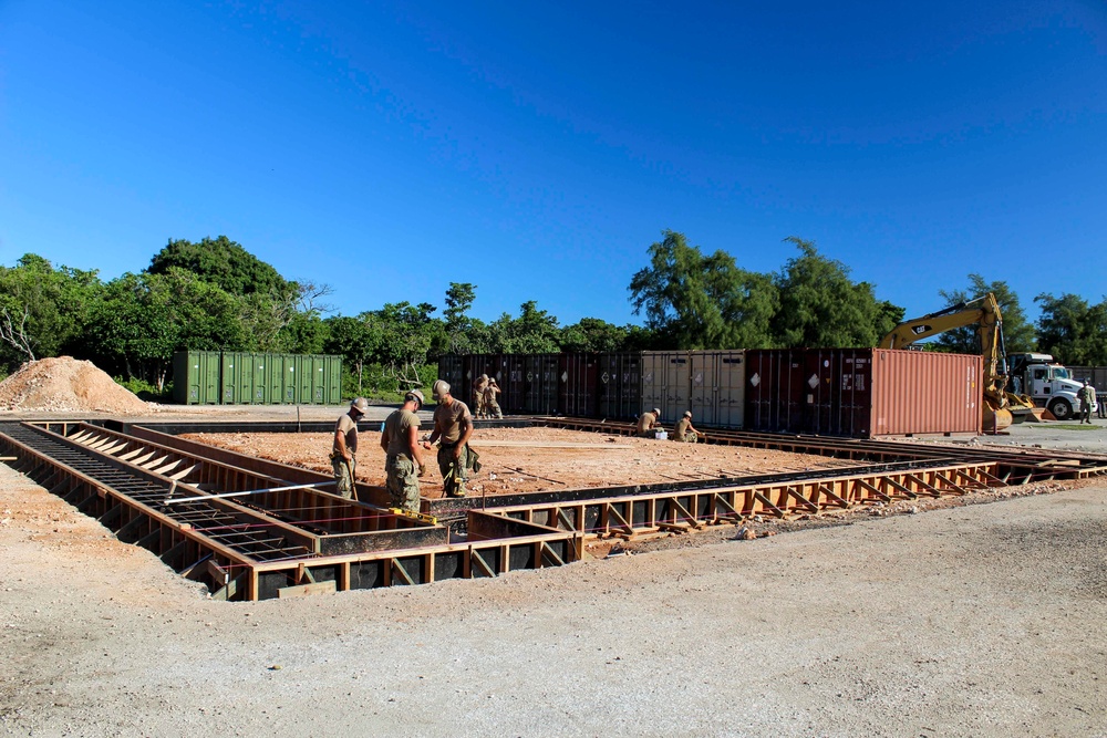 Seabees Provide Construction Support to Naval Base Guam