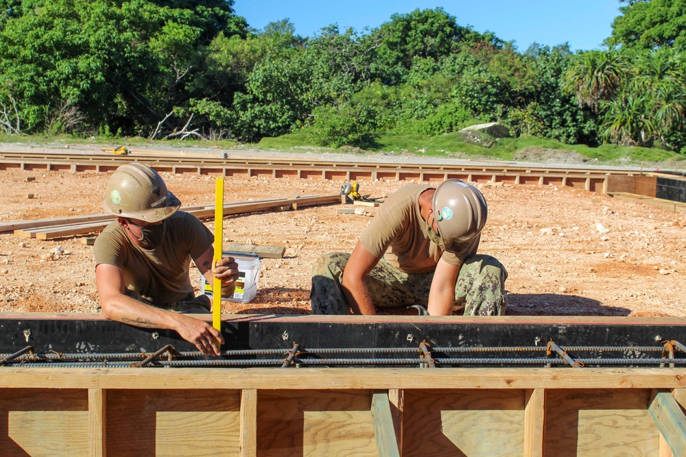 Seabees Provide Construction Support to Naval Base Guam