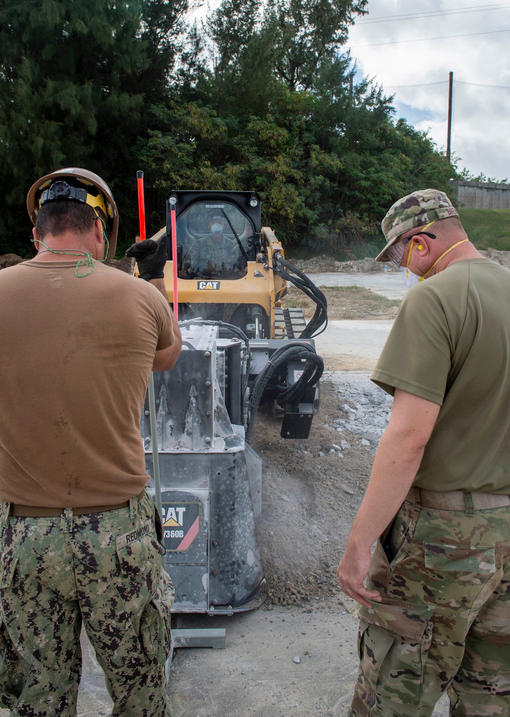 Seabees, Airmen Conduct Rapid Airfield Damage Repair Training Exercise in Okinawa