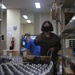 US Marines sort mail during their busiest time of year