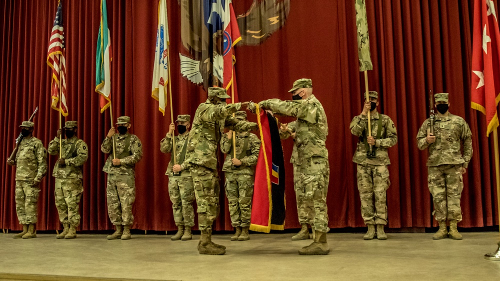 Maj. Gen. Steven Ferrari Relinquishes Command of Task Force Spartan