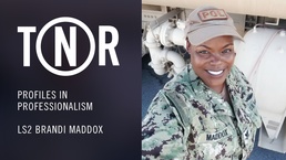 Profiles In Professionalism: Logistics Specialist 2nd Class Brandi Maddox