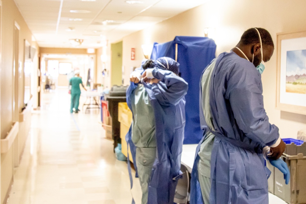 U.S. Air Force medical personnel support University Medical Center, El Paso
