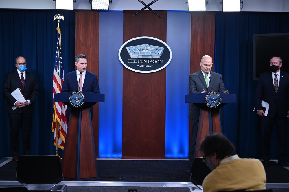 Defense Officials Hold COVID-19 Briefing