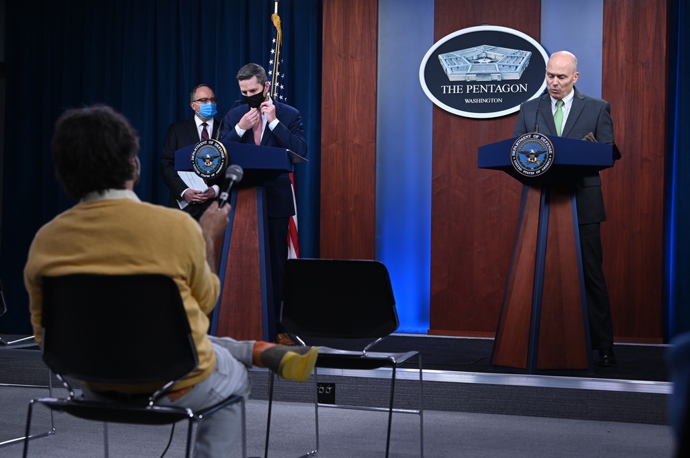 Defense Officials Hold COVID-19 Briefing