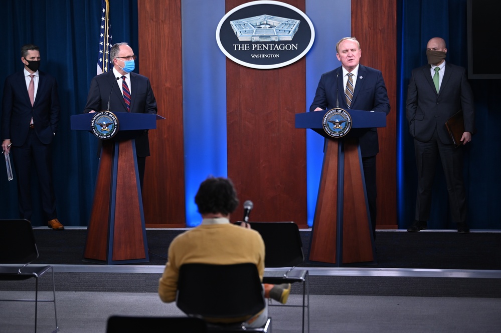 Defense Officials Hold COVID-19 Briefing