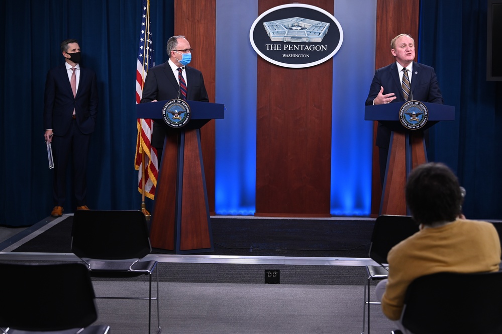 Defense Officials Hold COVID-19 Briefing