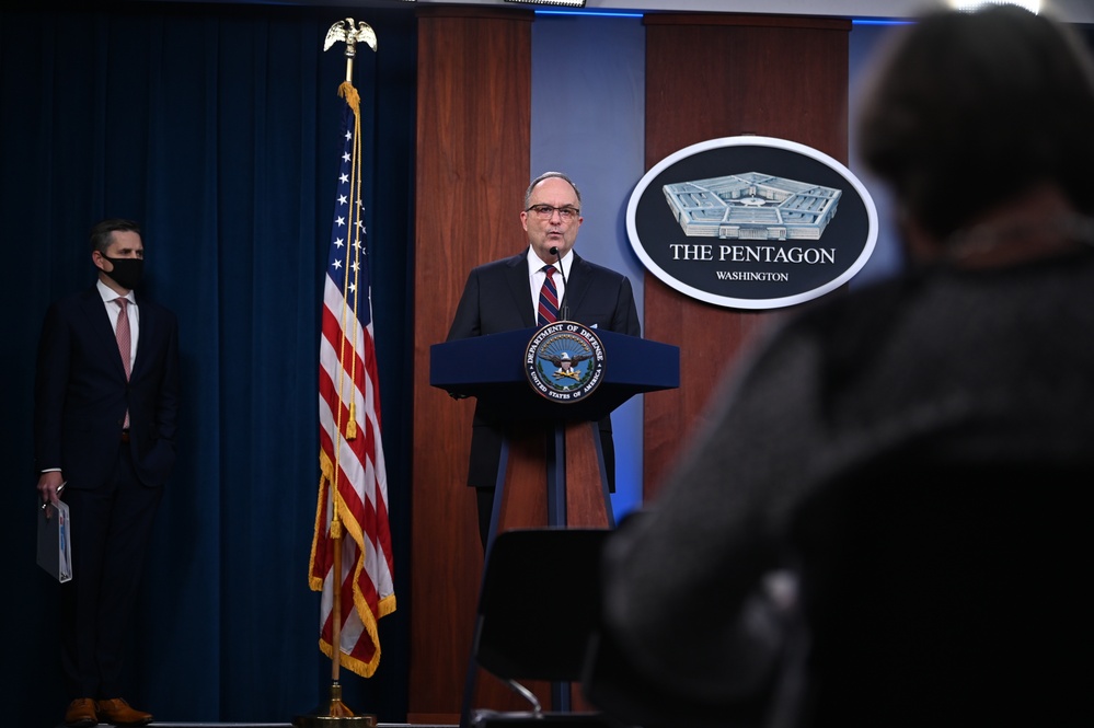 Defense Officials Hold COVID-19 Briefing