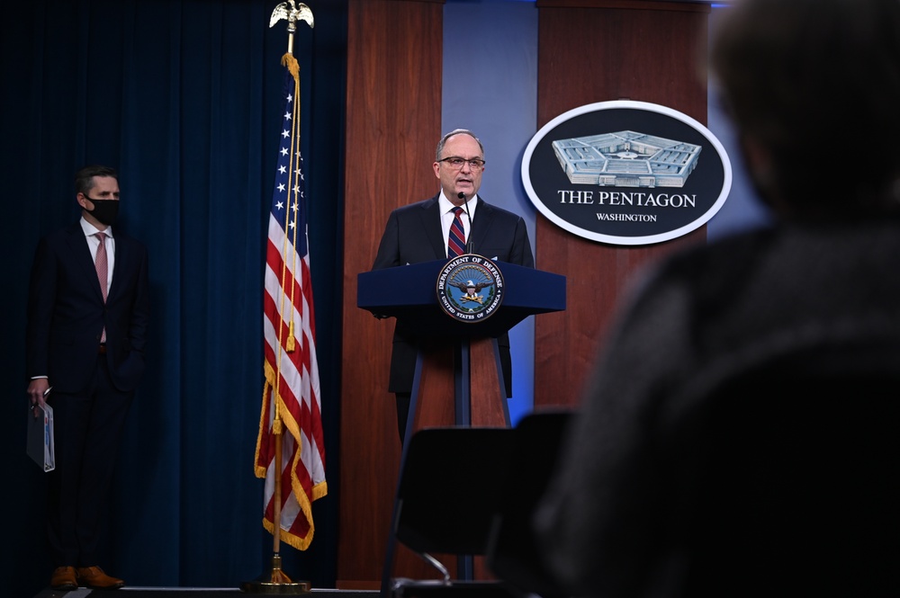 Defense Officials Hold COVID-19 Briefing
