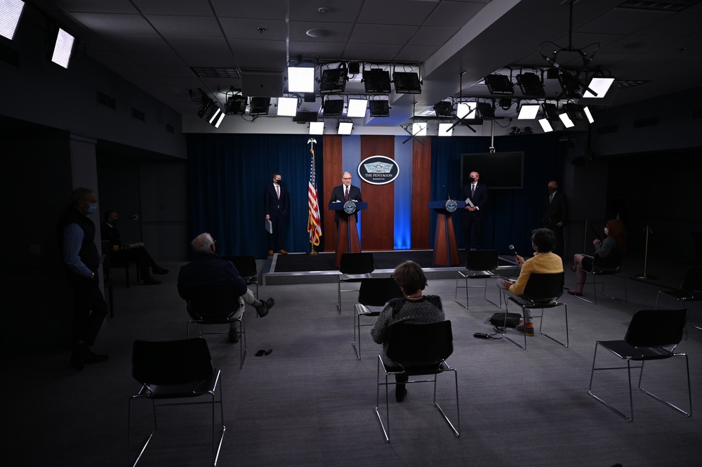 Defense Officials Hold COVID-19 Briefing