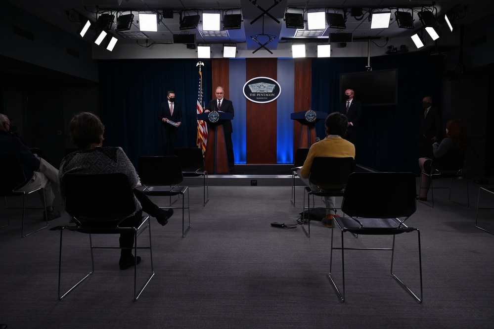 Defense Officials Hold COVID-19 Briefing