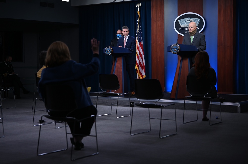 Defense Officials Hold COVID-19 Briefing
