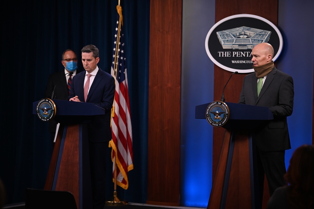 Defense Officials Hold COVID-19 Briefing
