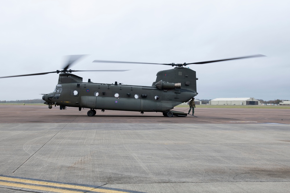 NATO ARRC conducts exercise at RAF Fairford