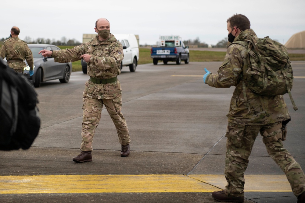NATO ARRC conducts exercise at RAF Fairford