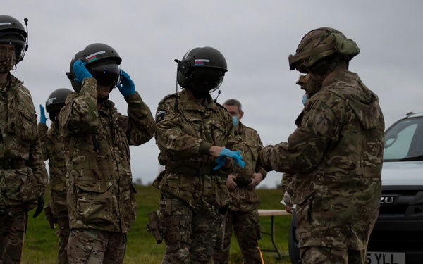 NATO ARRC conducts exercise at RAF Fairford