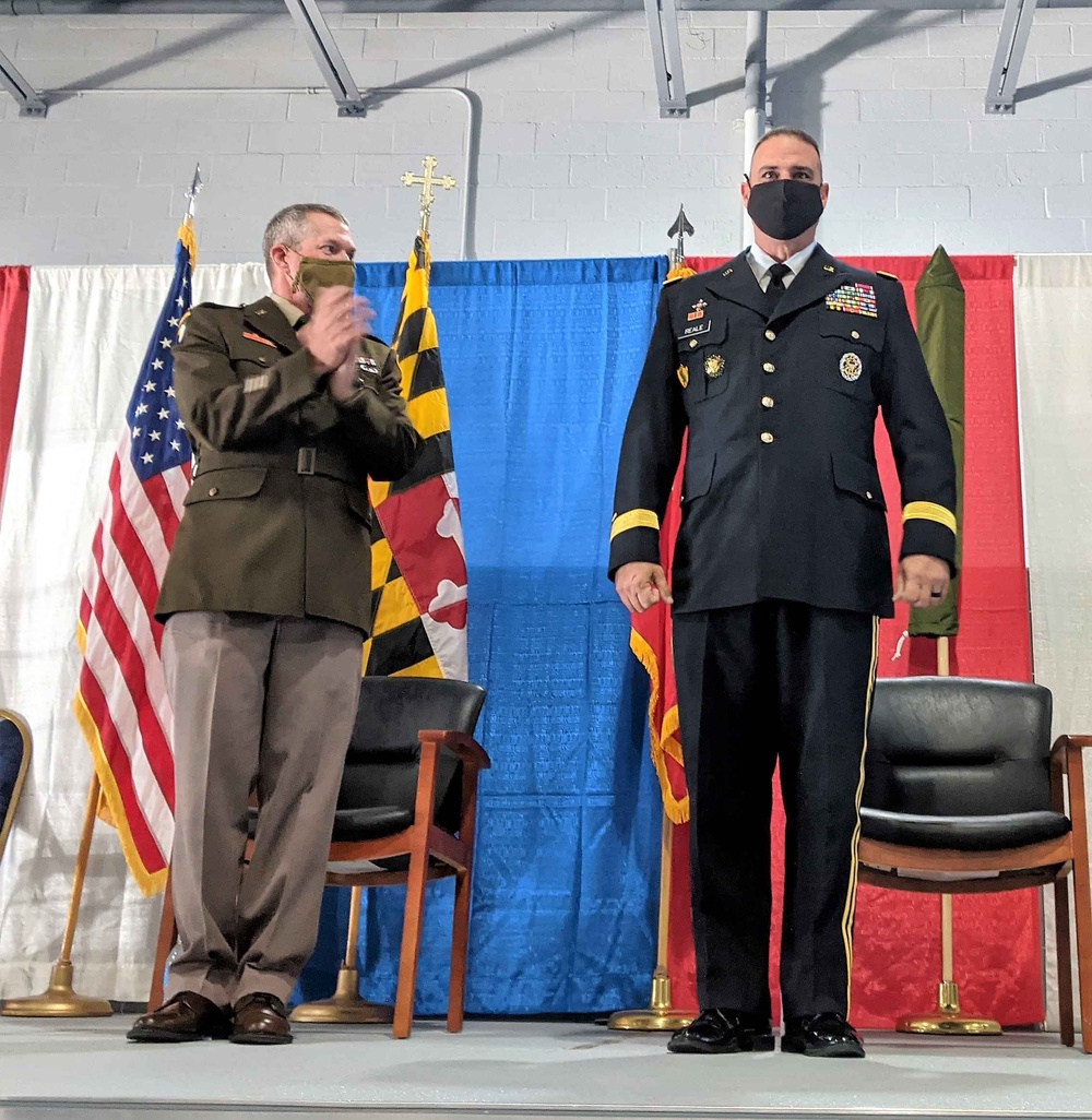 Maryland’s Newest General Officer: Reale promoted to Brigadier General