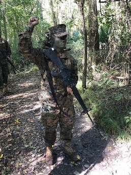 Louisiana native pursues future as a Marine Corps officer