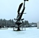 Snowy Day at Fort McCoy's Commemorative Area