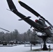 Snowy Day at Fort McCoy's Commemorative Area