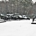 Snowy Day at Fort McCoy's Commemorative Area