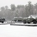 Snowy Day at Fort McCoy's Commemorative Area