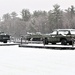 Snowy Day at Fort McCoy's Commemorative Area