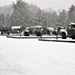 Snowy Day at Fort McCoy's Commemorative Area