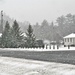 Snowy Day at Fort McCoy's Commemorative Area