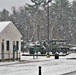 Snowy Day at Fort McCoy's Commemorative Area