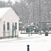 Snowy Day at Fort McCoy's Commemorative Area