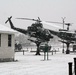 Snowy Day at Fort McCoy's Commemorative Area